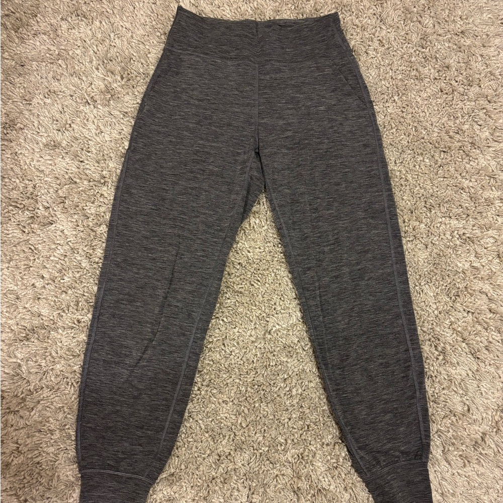 Like New Heathered Gray Lululemon Align Joggers